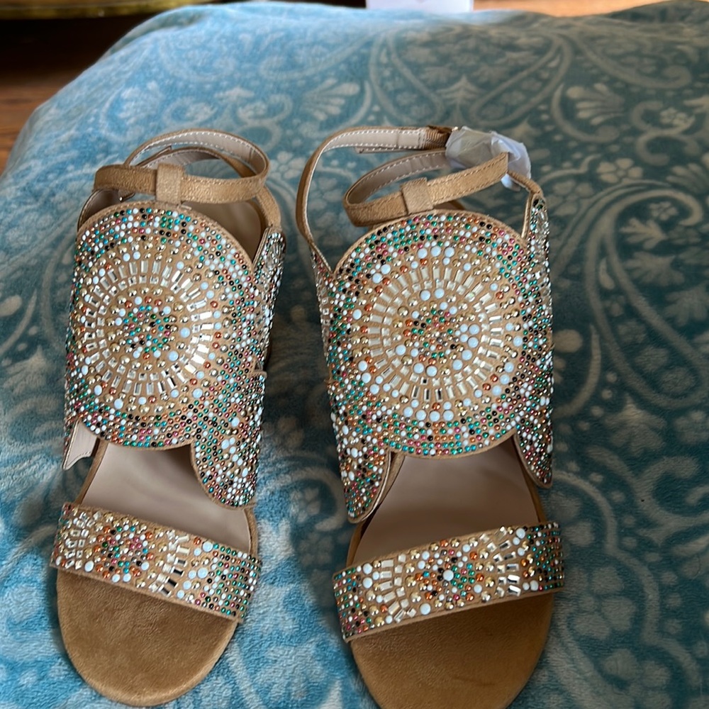 Beaded sandal